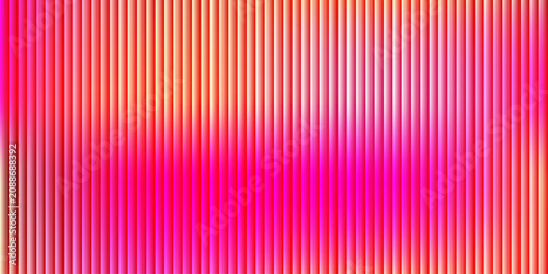 Canvastavla Abstract background featuring vertical glowing lines in intense pink coral and warm golden yellow gradient creating lively energetic pattern for modern digital screens and stylish creative projects