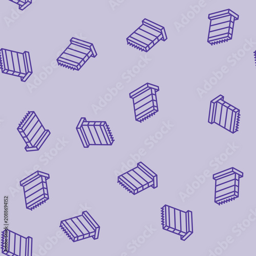Foto concrete wall construction cement vector line seamless pattern concrete wall con