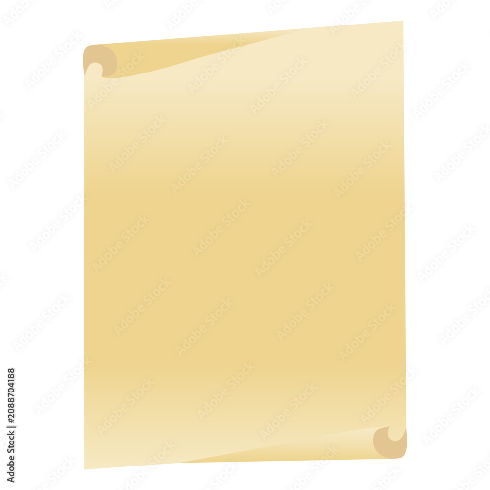 Obraz premium Leaf paper flat