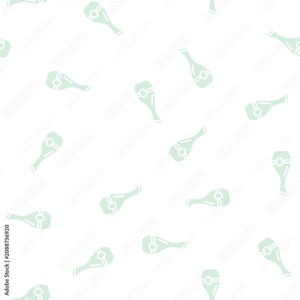 Obraz premium decanter wine vector glyph seamless pattern decanter wine sign illustration