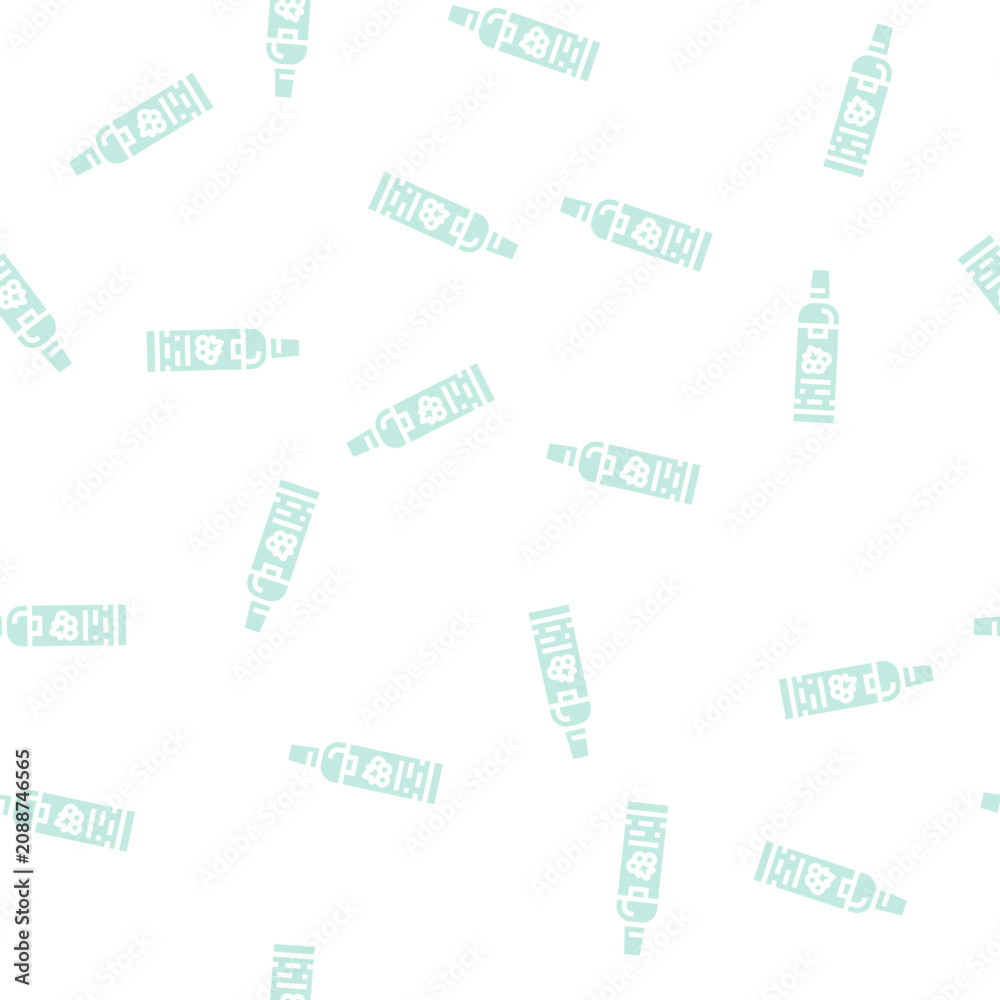 Obraz premium seed oil grape vector glyph seamless pattern seed oil grape sign illustration