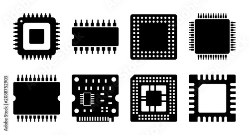 Fotografie Mystical Magic Icons Set: Alchemy, Potions, Fortune Telling, Enchantment, Wizard