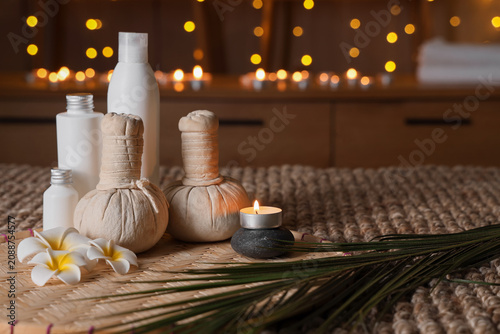 Beautiful spa composition w...