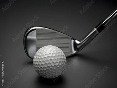 Golf club and ball for golfing sports equipment and accessories
