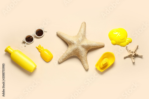 Composition with starfishes...