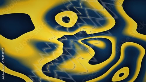 Abstract Colorful Swirls in Motion