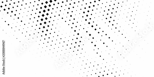 Photos Modern monochrome halftone background with gradient circle dots