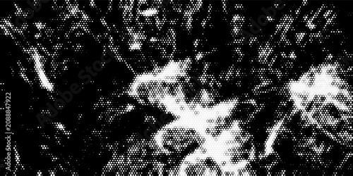 Konstfotografi Distressed halftone dot pattern texture