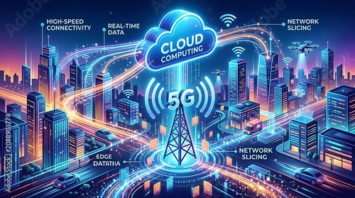 5G Network Technology in Futuristic Smart City with Cloud Computing and High Speed Data Connectivity