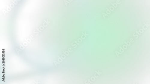 Obraz na płótnie Abstract soft green gradient background with subtle light texture isolated on tr