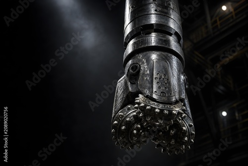 Powerful Industrial Drill Bit for Deep Earth Exploration.