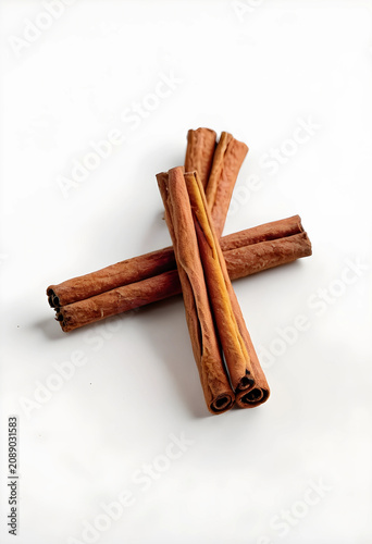 Close-up of cinnamon sticks...