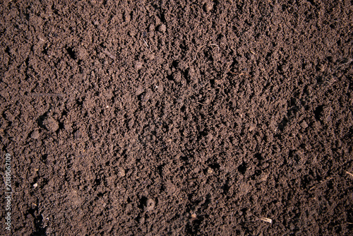 Obraz na płótnie Soil texture fills fertile ground