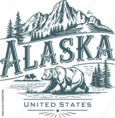 Alaska PNG svg, alaska cruise png Mountains and Trees sweatshirt svg Alaskan