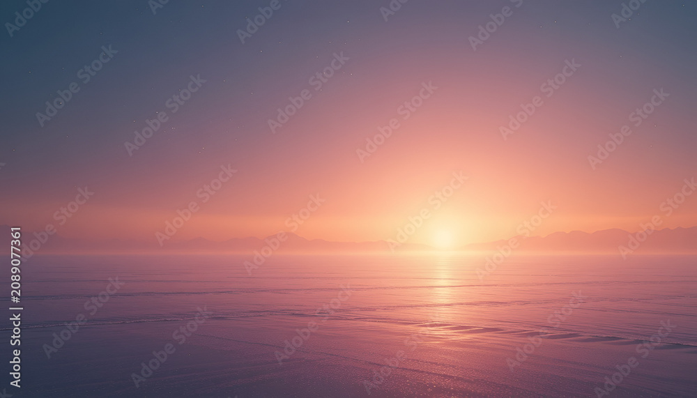 Fototapeta premium sunset over the sea