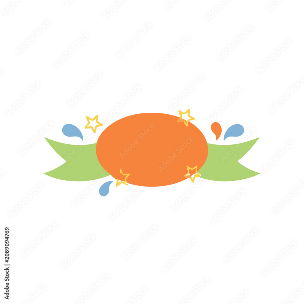 Naklejka premium Dessert Sweet Flat SVG Icon