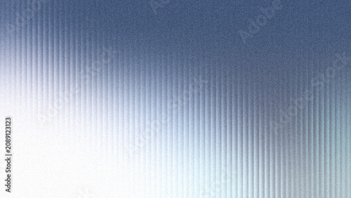 Fluted glass texture over blue, grey, and white gradient with a grainy effect for business slide design.