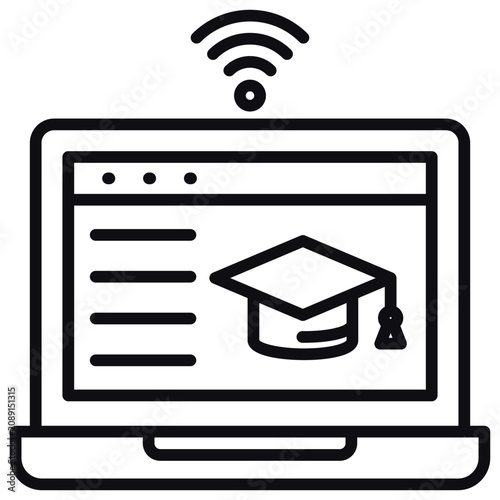 Online Course Icon
