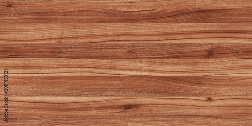 Tableau sur toile Smooth Wood Grain Background with Natural Texture.