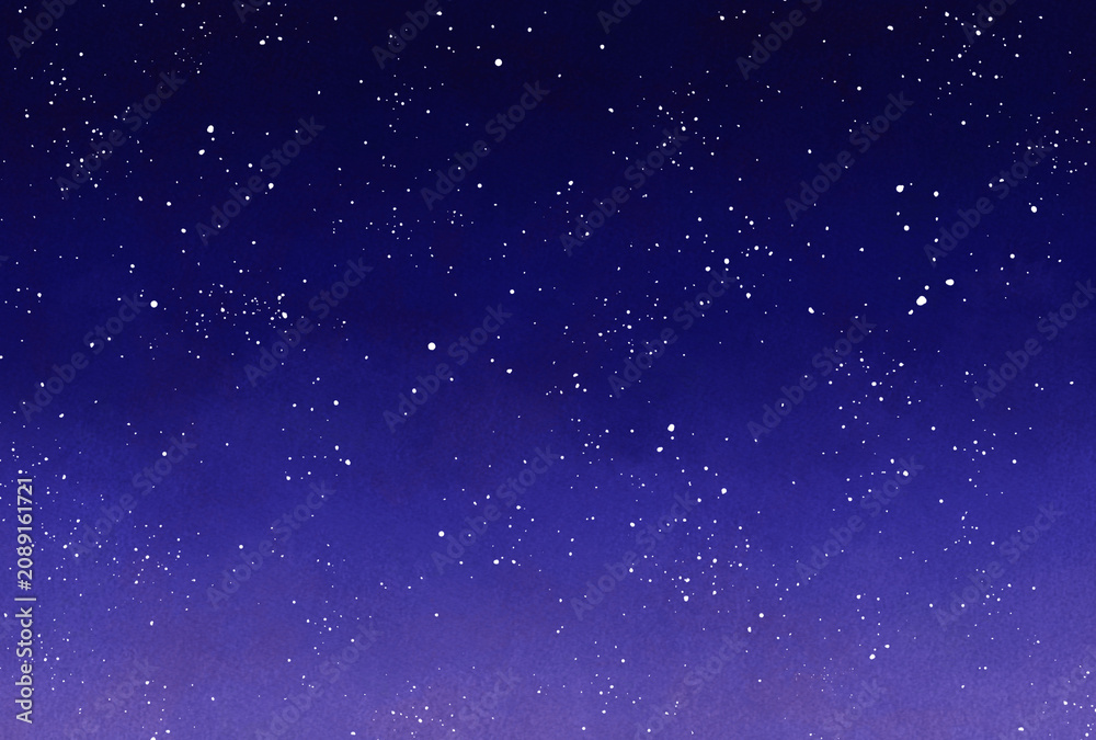 Fototapeta premium 背景素材_夜空_紫