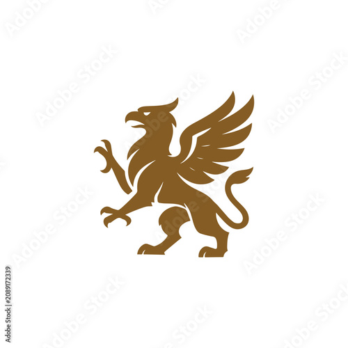 Heraldic Griffin Logo