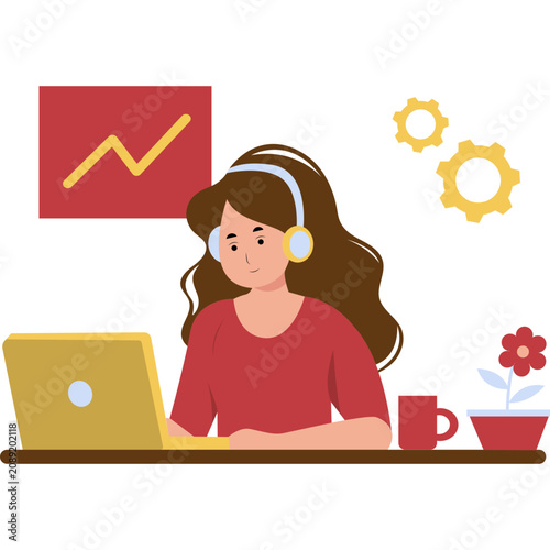 Startup and Innovation Illustration