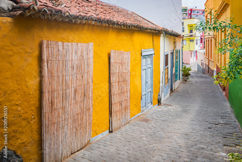 Cityscape of Tazacorte (La Palma, Spain)