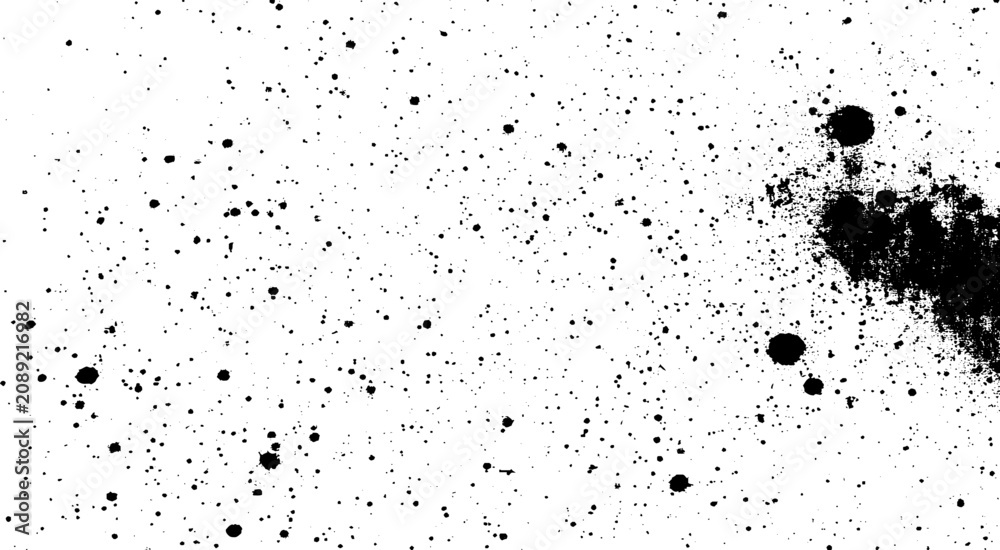 Naklejka premium Faded black-white dyed paper texture. Sketch grunge design. Use for poster, cover, banner, mock-up, stickers layout. 