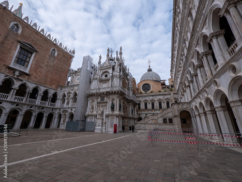 Foto Courtyard of the Doge's Palace in Venice, Italy