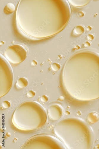 Discover vibrant oil droplets creating a seamless texture that captivates the senses
