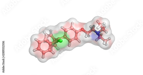 Quadro su tela Clomiphene, selective estrogen receptor modulator for ovulation induction and fe