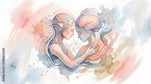 Merging Minds at Dawn
