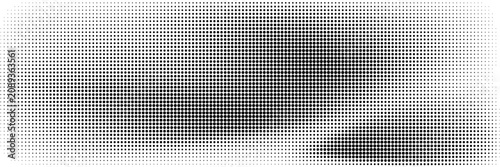 Fotografie Dotted halftone gradient texture