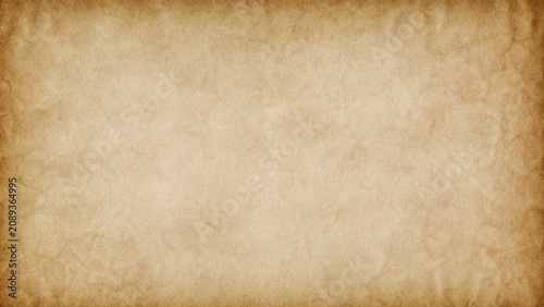 Fotografía Vintage old paper texture with aged brown surface, distressed antique parchment
