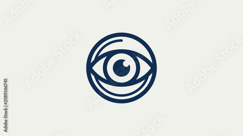 Eye Icon Graphic Design Element.