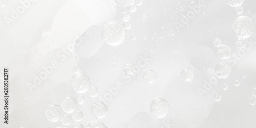 Photos Abstract clear water bubbles essential oil beauty collagen Serum Repair cell background