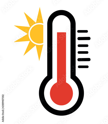 Thermometer Showing High Temperature