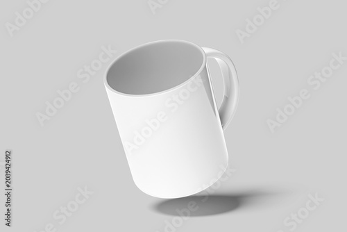 Mug Mockup Blank on white 
