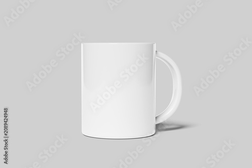 Mug Mockup Blank on white 