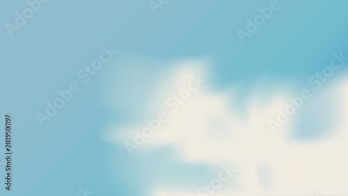 Canvas-taulu Abstract soothing blue gradient desktop wallpaper