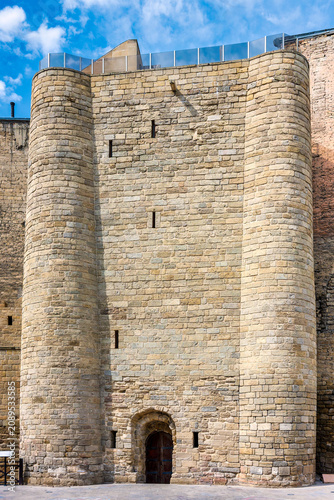 Quadrangular Tower Medieval Keep Icheri Sheher Baku