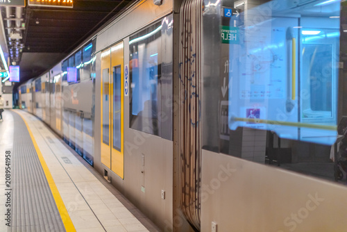 7 July 2026 Wynyard Subway Train Station in Sydney CBD Central Business District NSW Australia