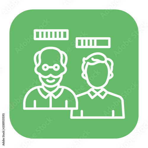 Foto Generation Gap Icon
