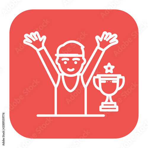 Fotografie Victory Icon