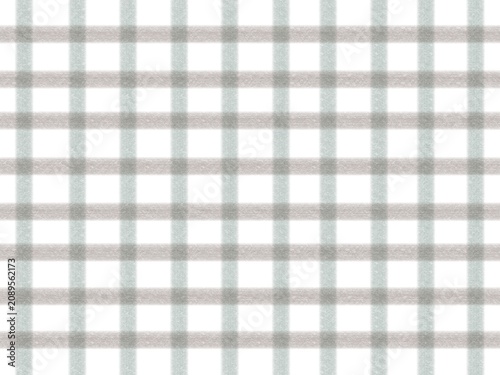 Seamless plaid texture cute green and brown background check 