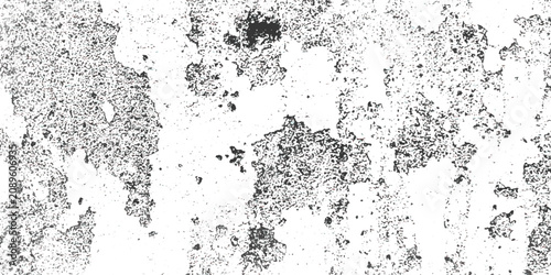 Εκτύπωση καμβά Black and white Dust overlay distress grungy effect paint, dirt overlay or screen effect white dust and scratches on a black background