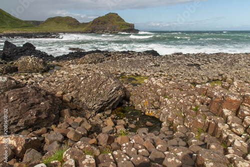 Rock Formations at Giant's Causeway