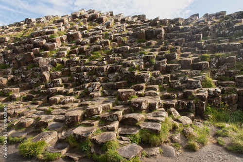 Rock Formations at Giant's Causeway