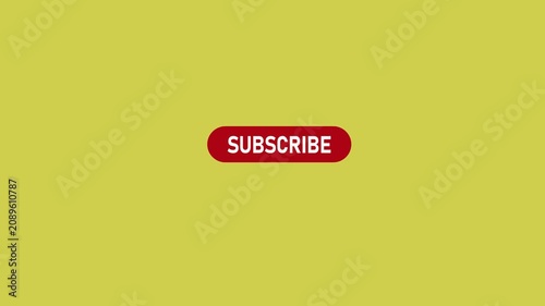 Subscribe Button with Like and Notification Bell Pop Up Animation