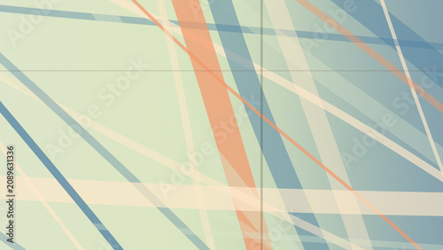 Pastel geometric stripes form an abstract pattern with soft light colors, creating a calm, modern background ideal for design layouts and marketing copy space.